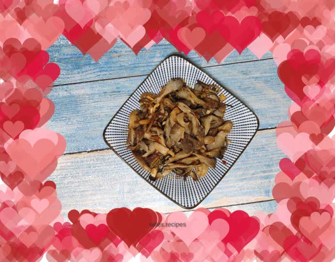 BBQ Flavored Oyster Mushrooms