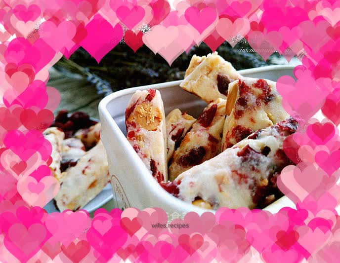 Cranberry Peanut Nougat