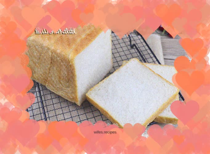 Super soft white toast bread