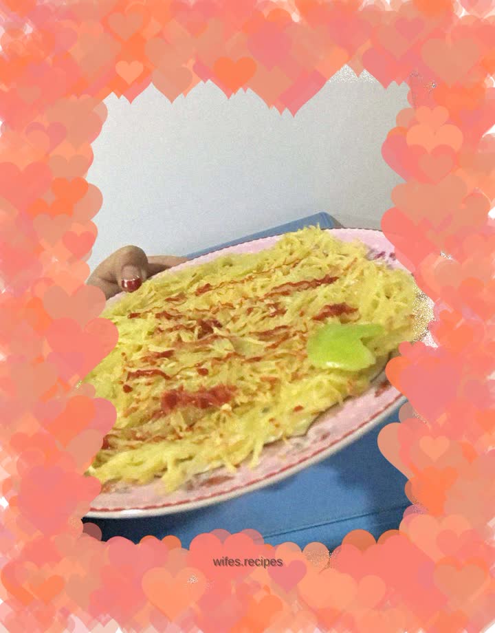 Crispy fried potato shreds