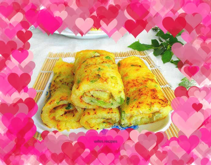 Potato minced cake