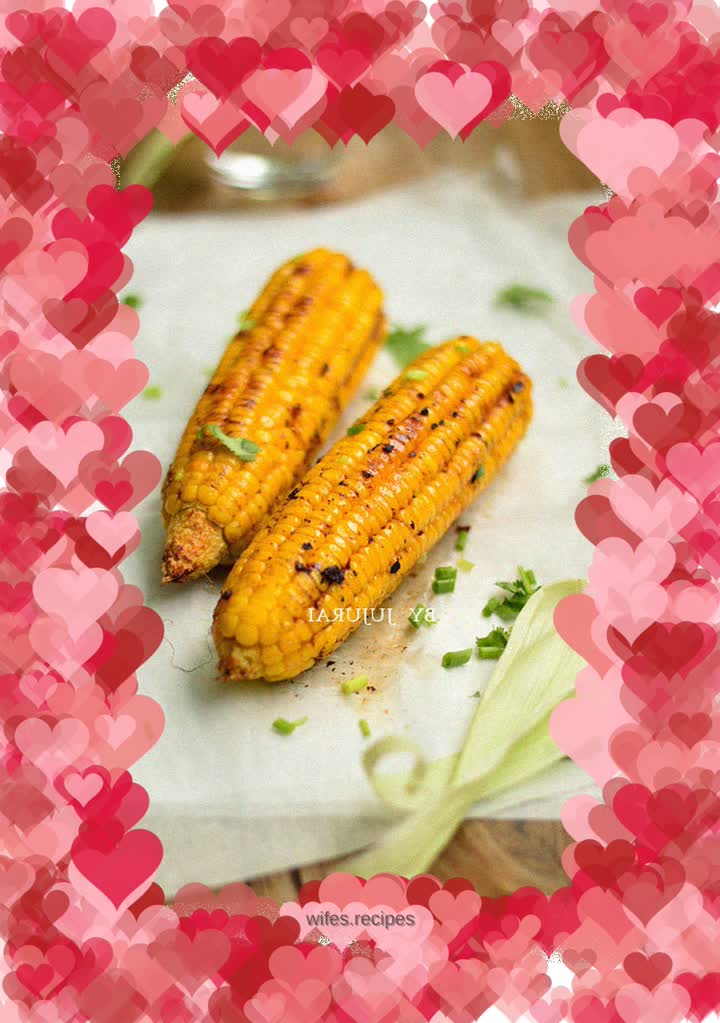 Flavored Grilled Corn