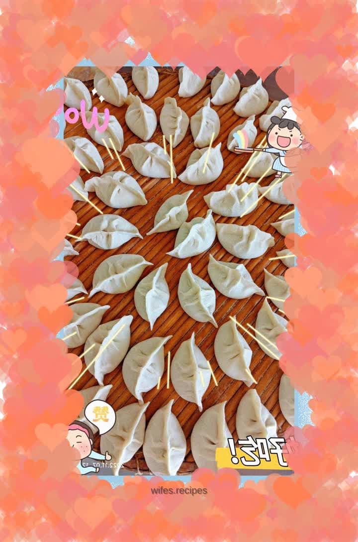 Lamb and green onion dumplings