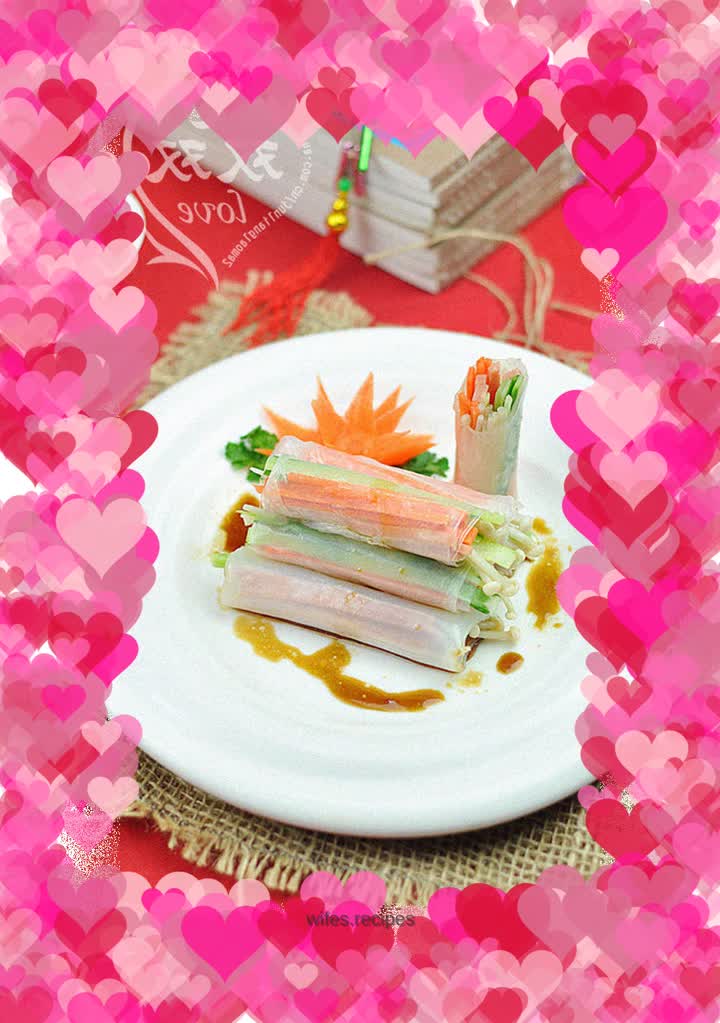 Colorful Crystal Scroll