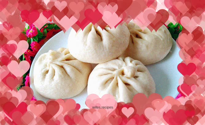 White radish meat buns