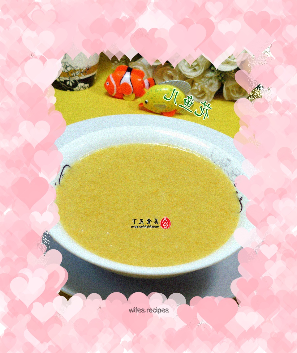 Carrot oatmeal rice cereal