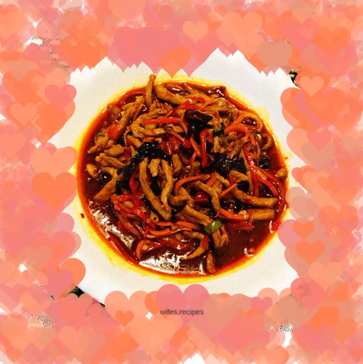 Fish-flavored shredded pork