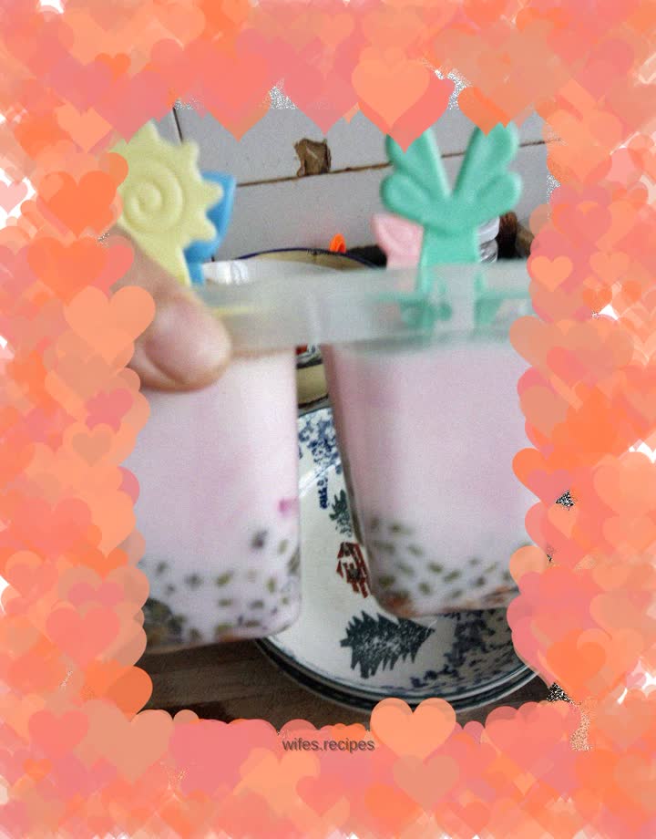 Summer-relieving ice cream