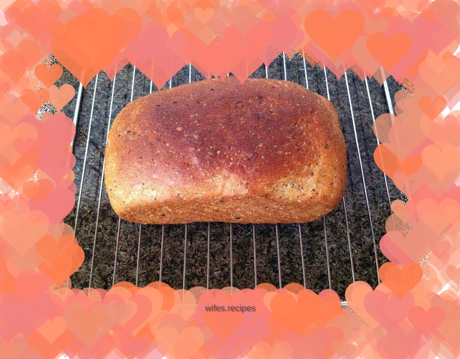 Black sesame toast