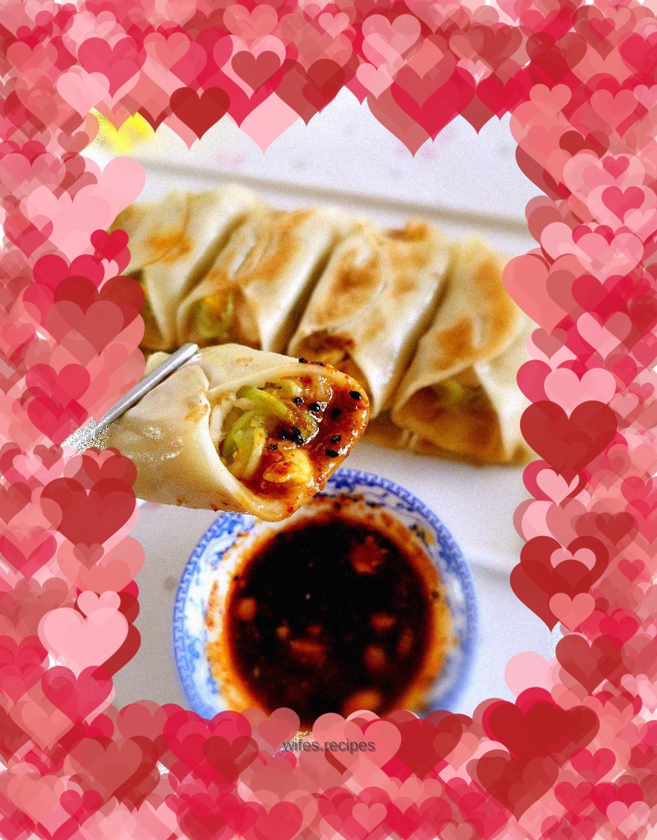 Pot Stickers with Jiaogua, Egg and Shrimp