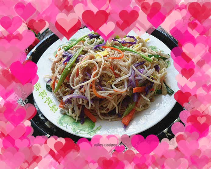 Assorted Vegetable Fried Noodles