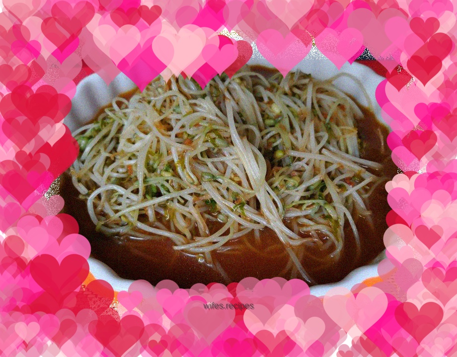 Long mung bean sprouts