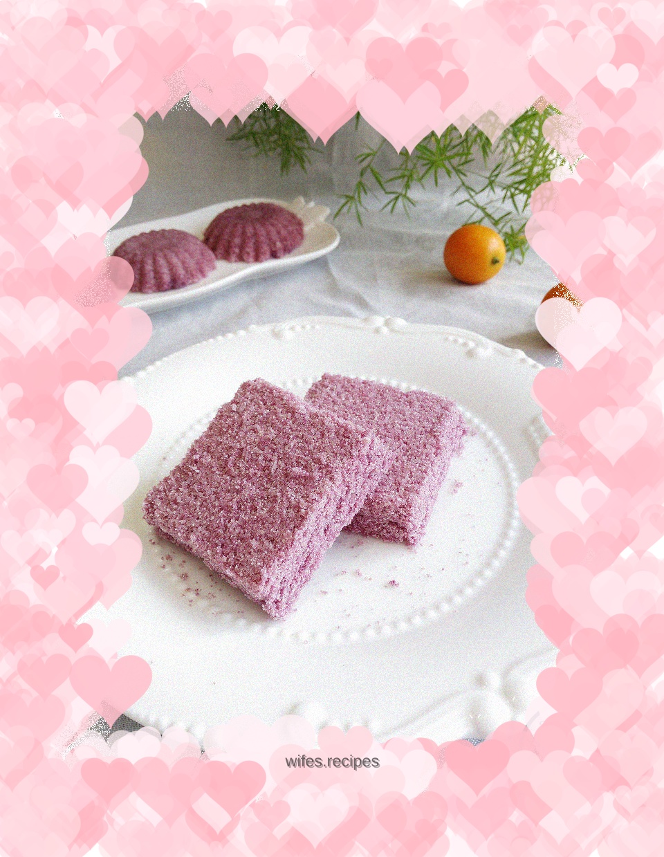 Purple Sweet Potato Pancake