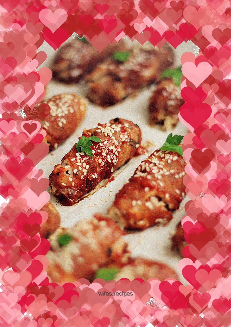 Rice and mutton rolls