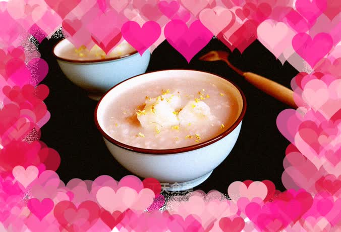 Brown rice and yam porridge