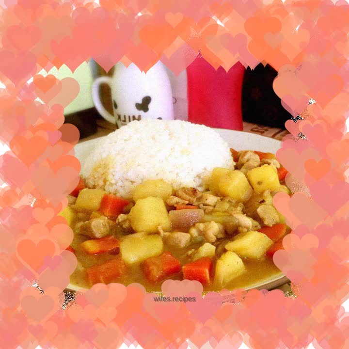 Curry Chicken Rice