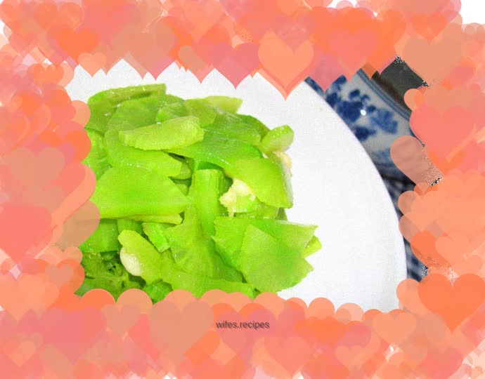 Verdant cold lettuce