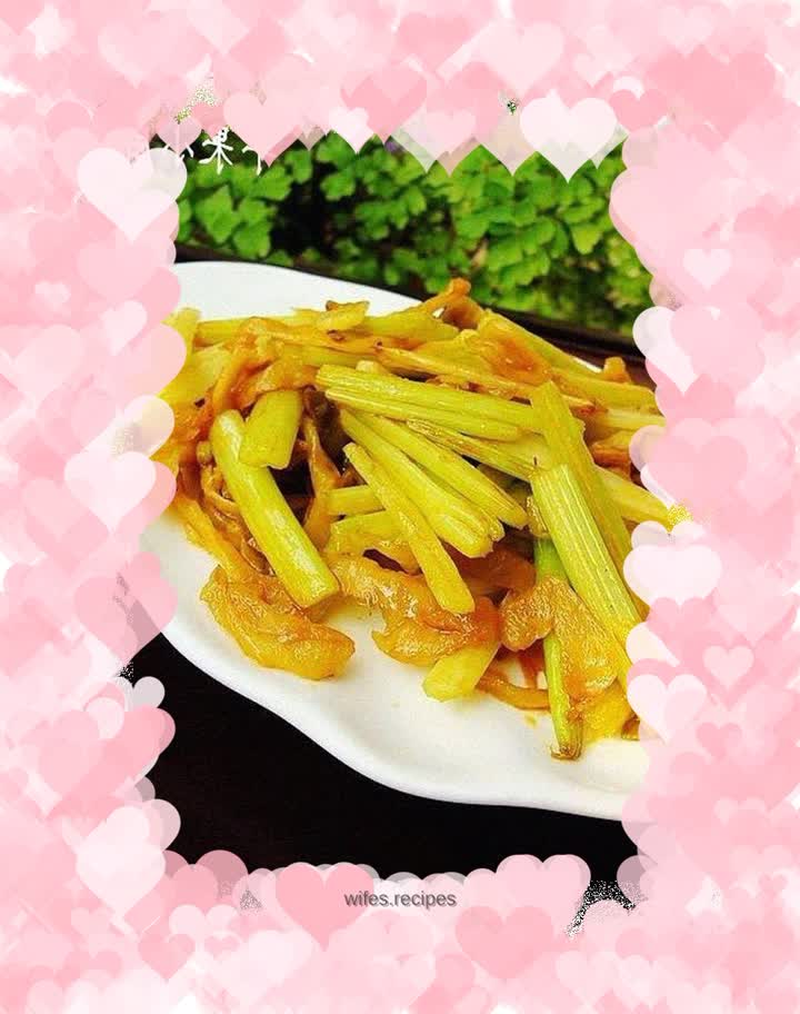 Assorted celery sticks