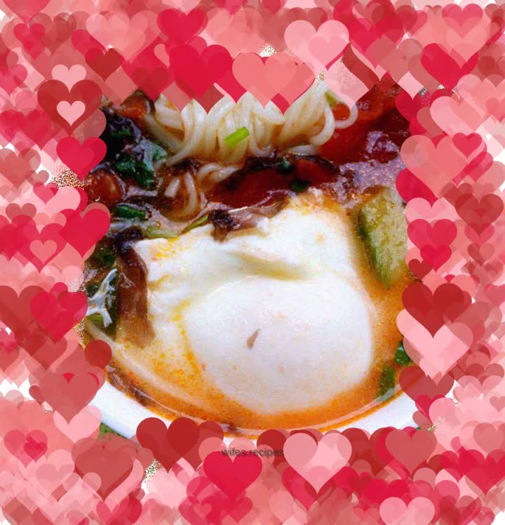 Tomato and egg noodles are delicious this way