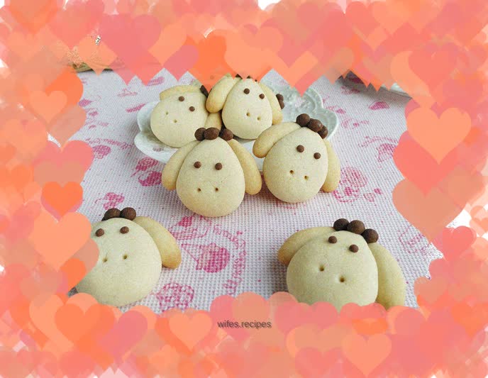 Condensed Milk Lamb Cookies