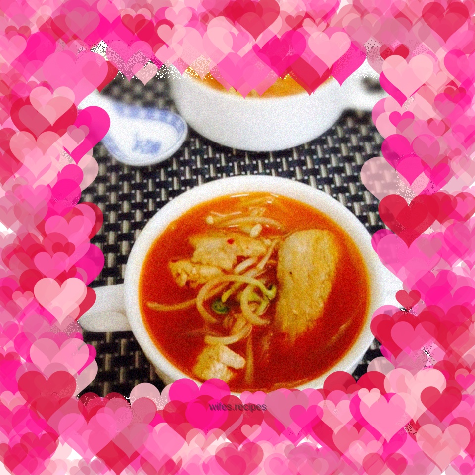 Kimchi soup