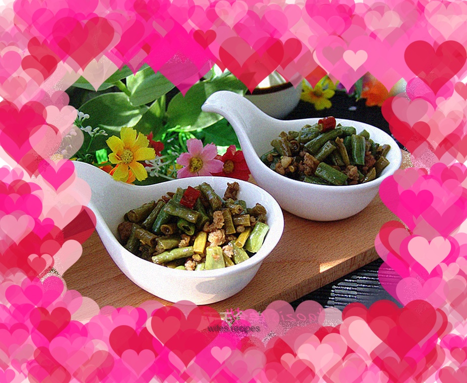 Minced Pork Double Flavor Cowpea