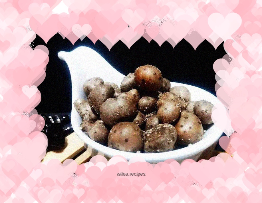 Snacks - salt and pepper yam beans