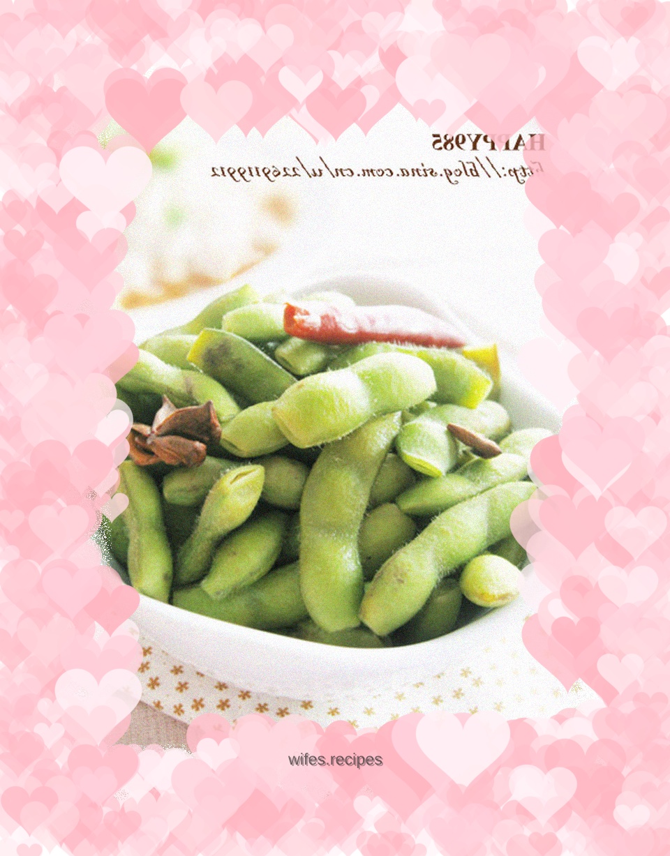 A quick dish with zero oil fume in summer - boiled edamame