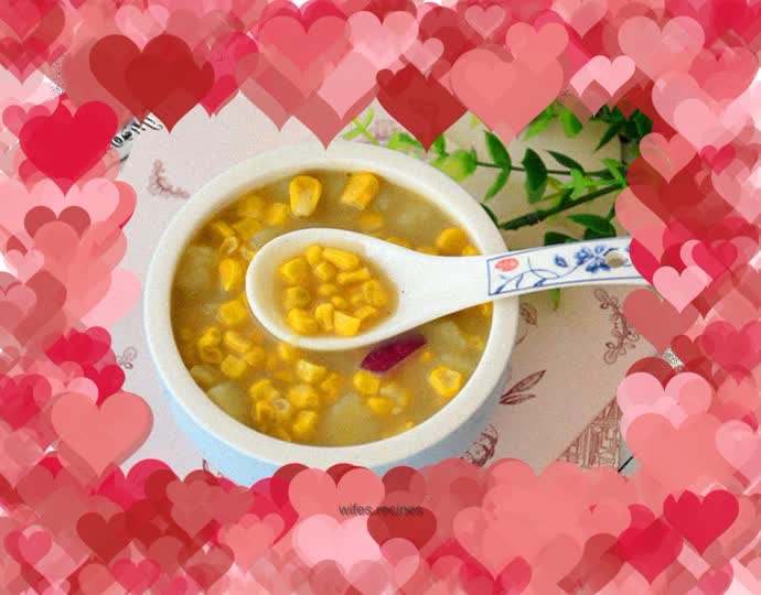 Freeze-dried corn kernels