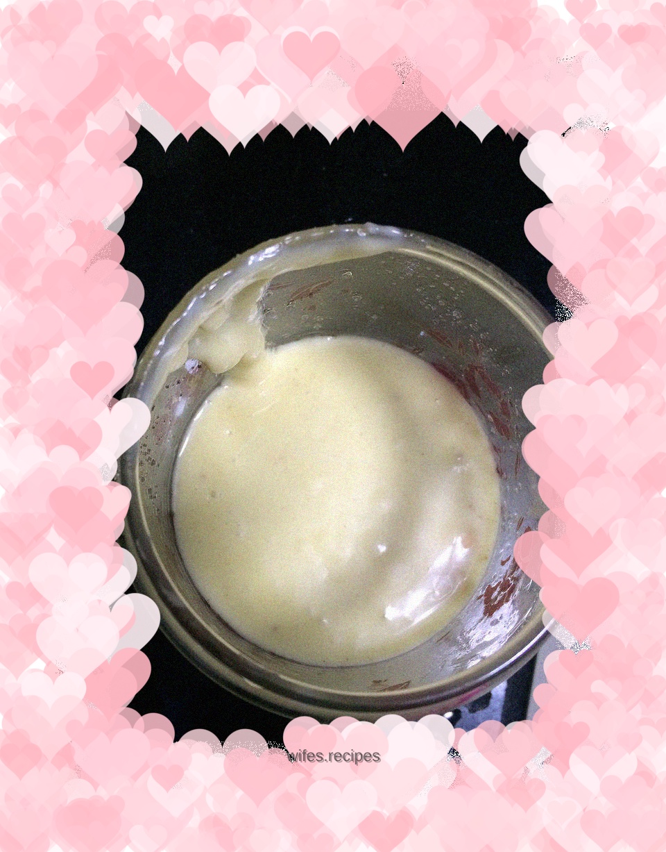 Homemade condensed milk