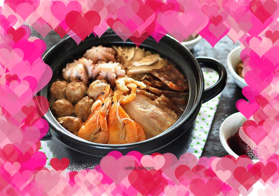 The traditional New Year dish in my hometown - Hun Guo