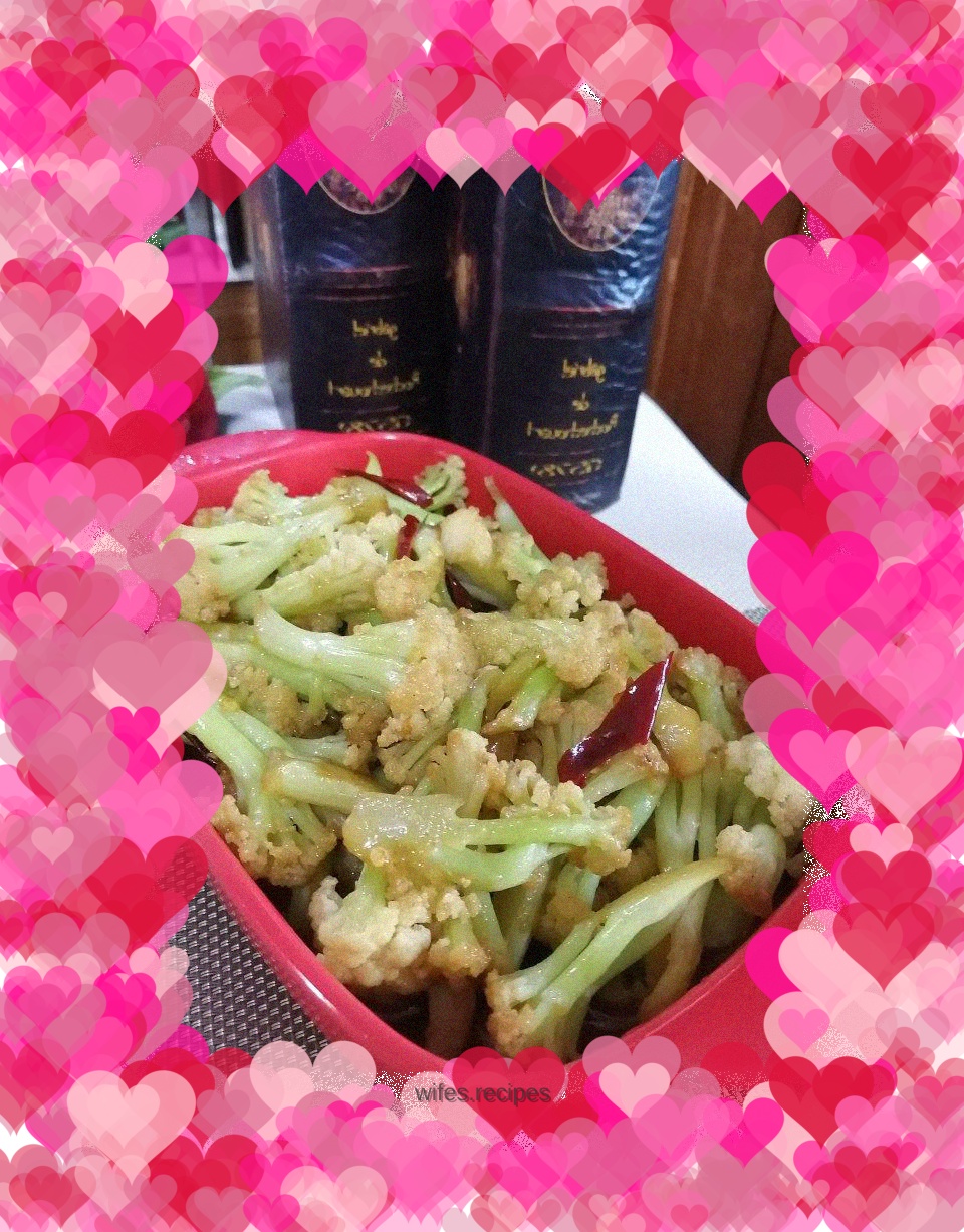 Vegetarian Stir-fried Cauliflower