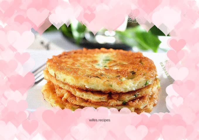 Shredded radish egg pancake