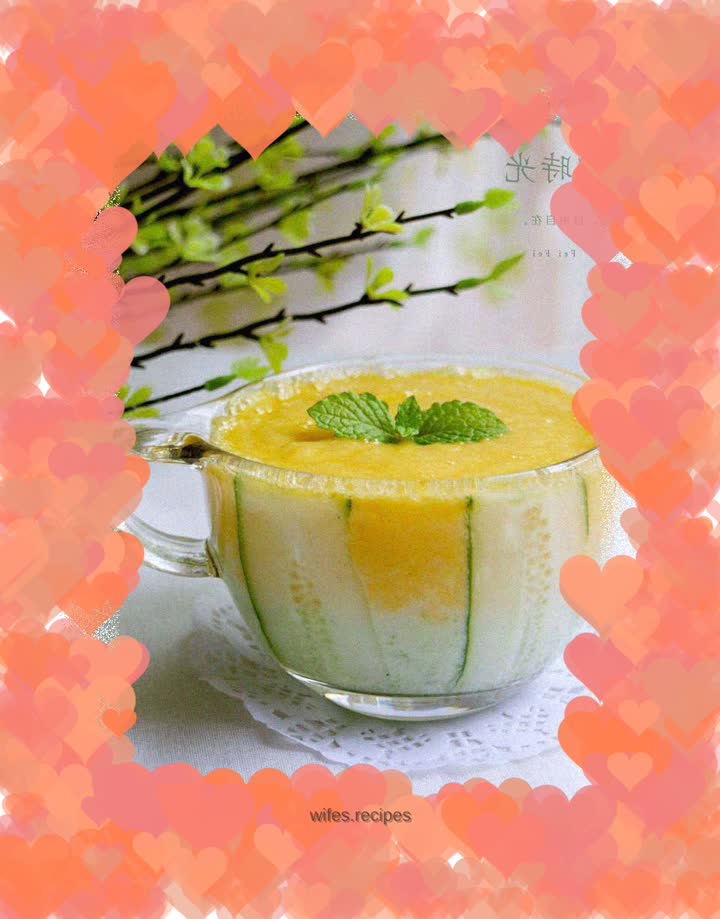 Refreshing fruit and vegetable juice