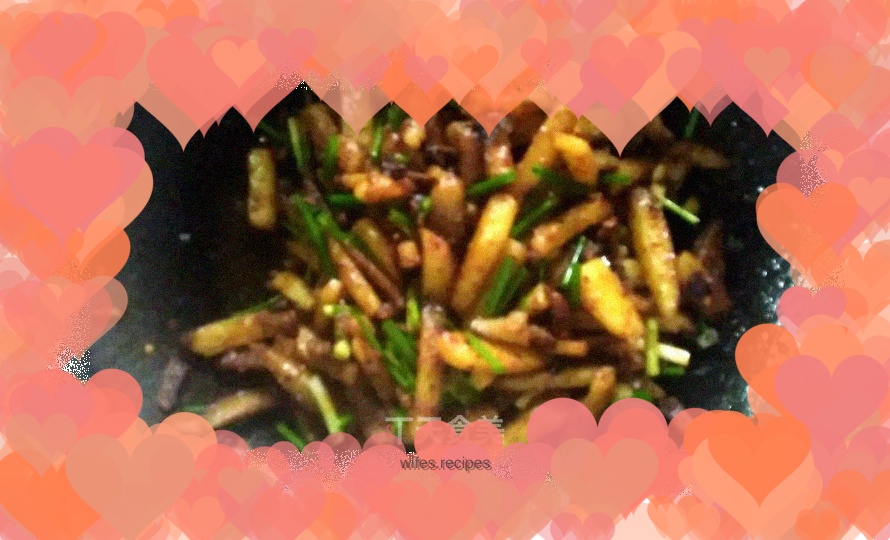 Fried potatoes