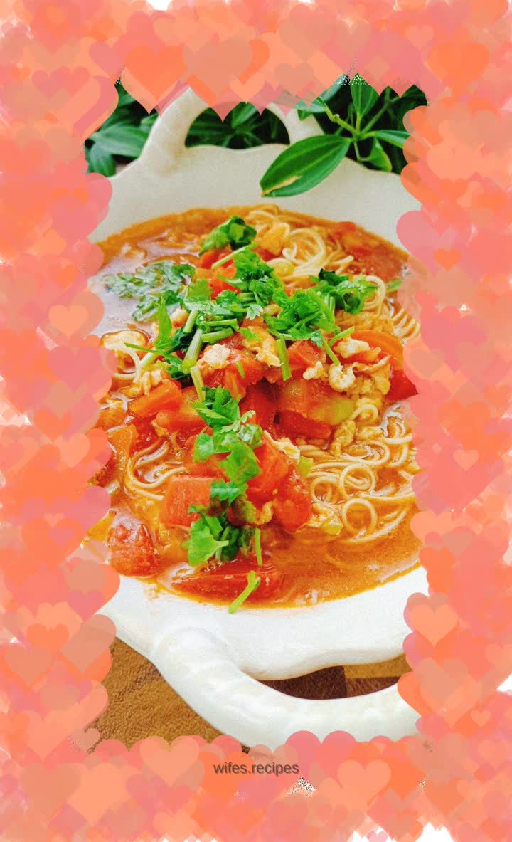 Tomato Bamboo Noodles