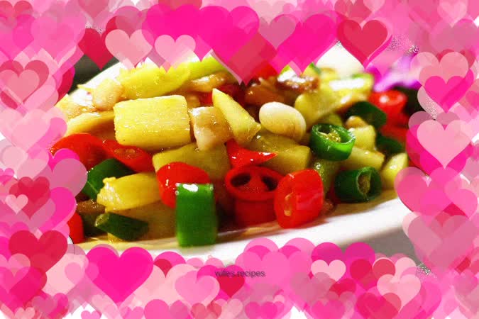 Spicy stir-fried kale