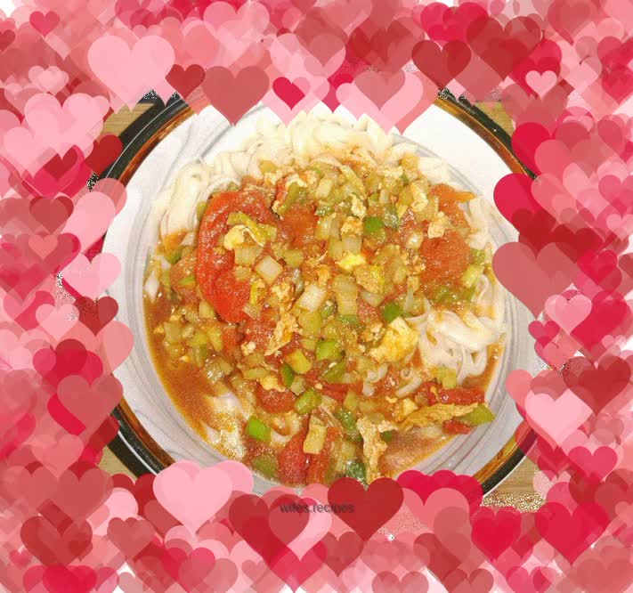 Tomato and egg noodles