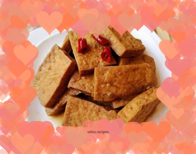 Braised Dried Tofu