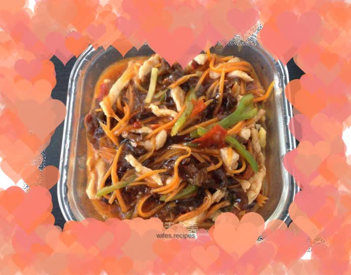 Fish-flavored shredded pork