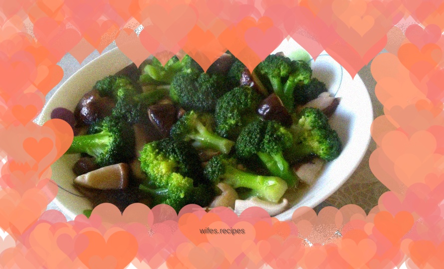 Sautéed Mushrooms with Broccoli