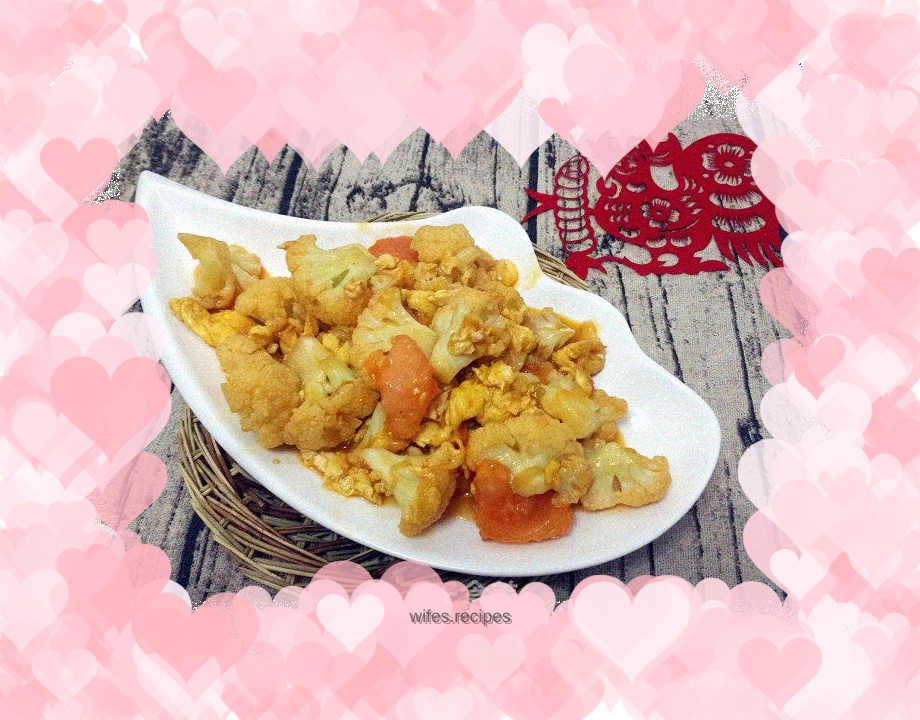 【Tianjin】Fried Eggs with Tomato, Cauliflower