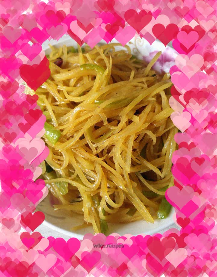 Hot and sour potato shreds