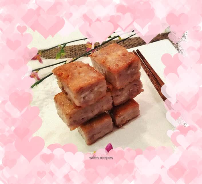 【Guangdong】Cantonese style taro cake