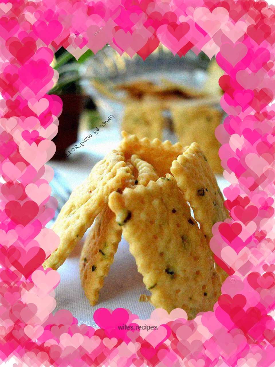 Chive soda cake