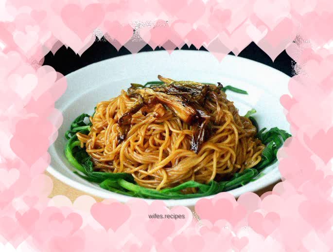 Scallion oil noodles