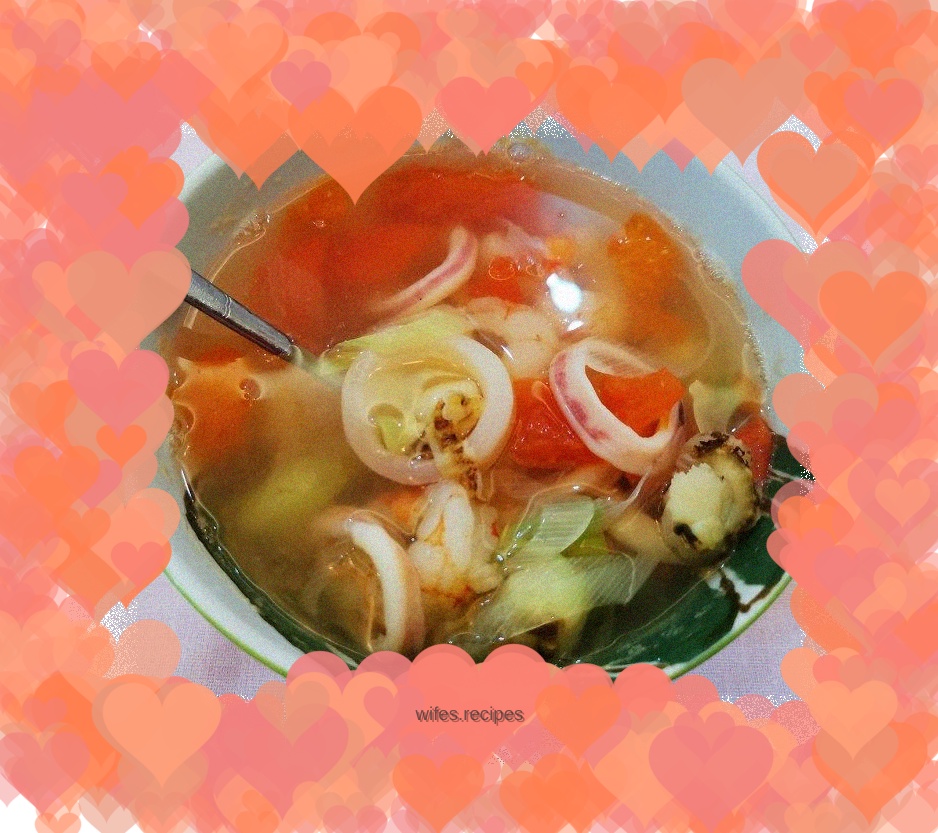 Seafood Straw Mushroom Soup