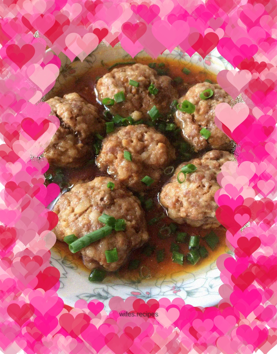 Steamed lion head