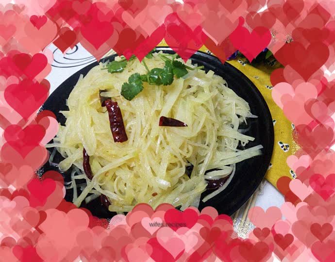 【Shandong】Hot and sour potato shreds