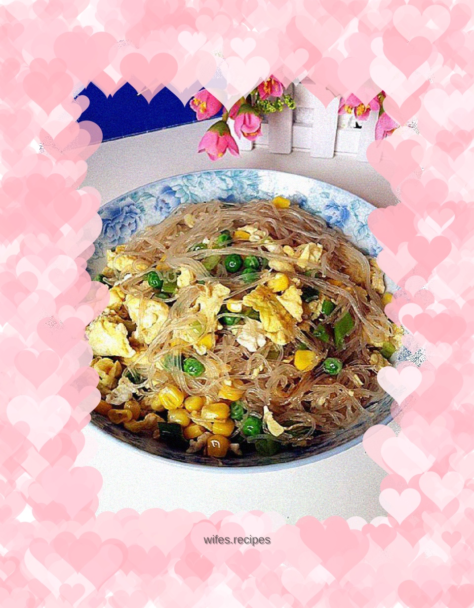 Fried Vermicelli with Egg